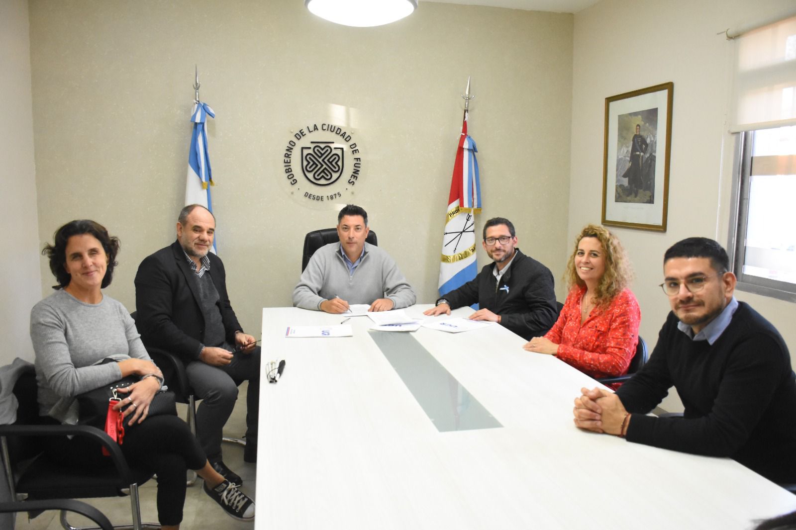 La Municipalidad de Funes firmó un convenio con la Universidad del Gran Rosario